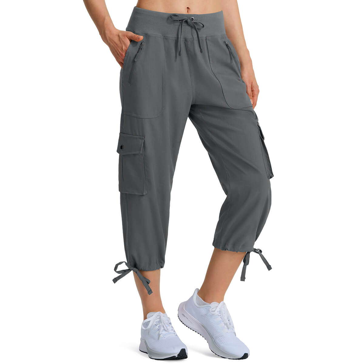 Ridgeline Trail Co. Women's 8-Pocket Zip Cargo Capris