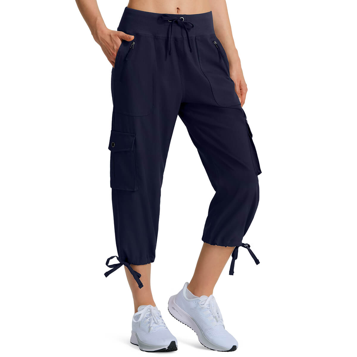Ridgeline Trail Co. Women's 8-Pocket Zip Cargo Capris