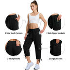 Ridgeline Trail Co. Women's 8-Pocket Zip Cargo Capris
