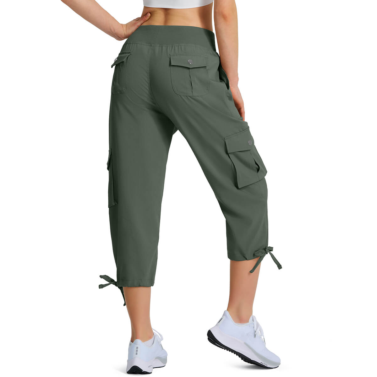 Ridgeline Trail Co. Women's 8-Pocket Zip Cargo Capris