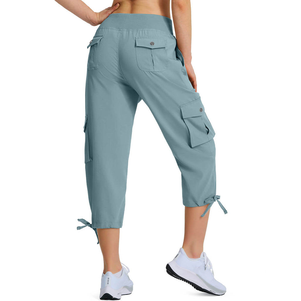 Ridgeline Trail Co. Women's 8-Pocket Zip Cargo Capris