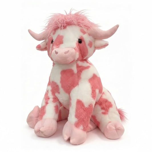 Valentine Strawberry Cow Plush
