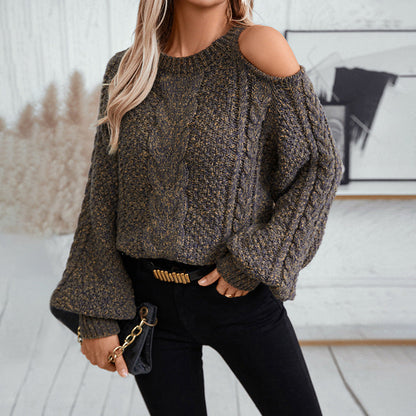 Caro™ | Sweater (off-shoulder)