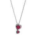The Ruby Amour Love Drop Necklace
