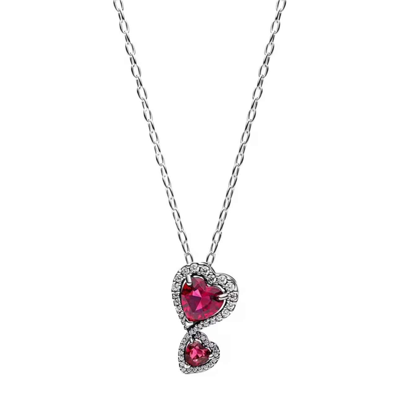 The Ruby Amour Love Drop Necklace