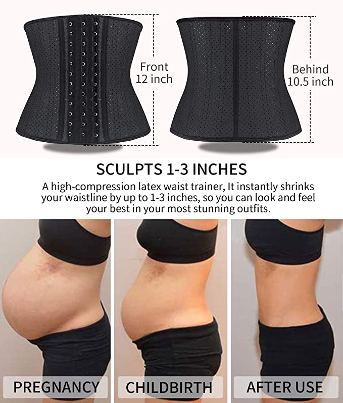 CinchHold Adjustable Hook-and-Eye Waist Trainer
