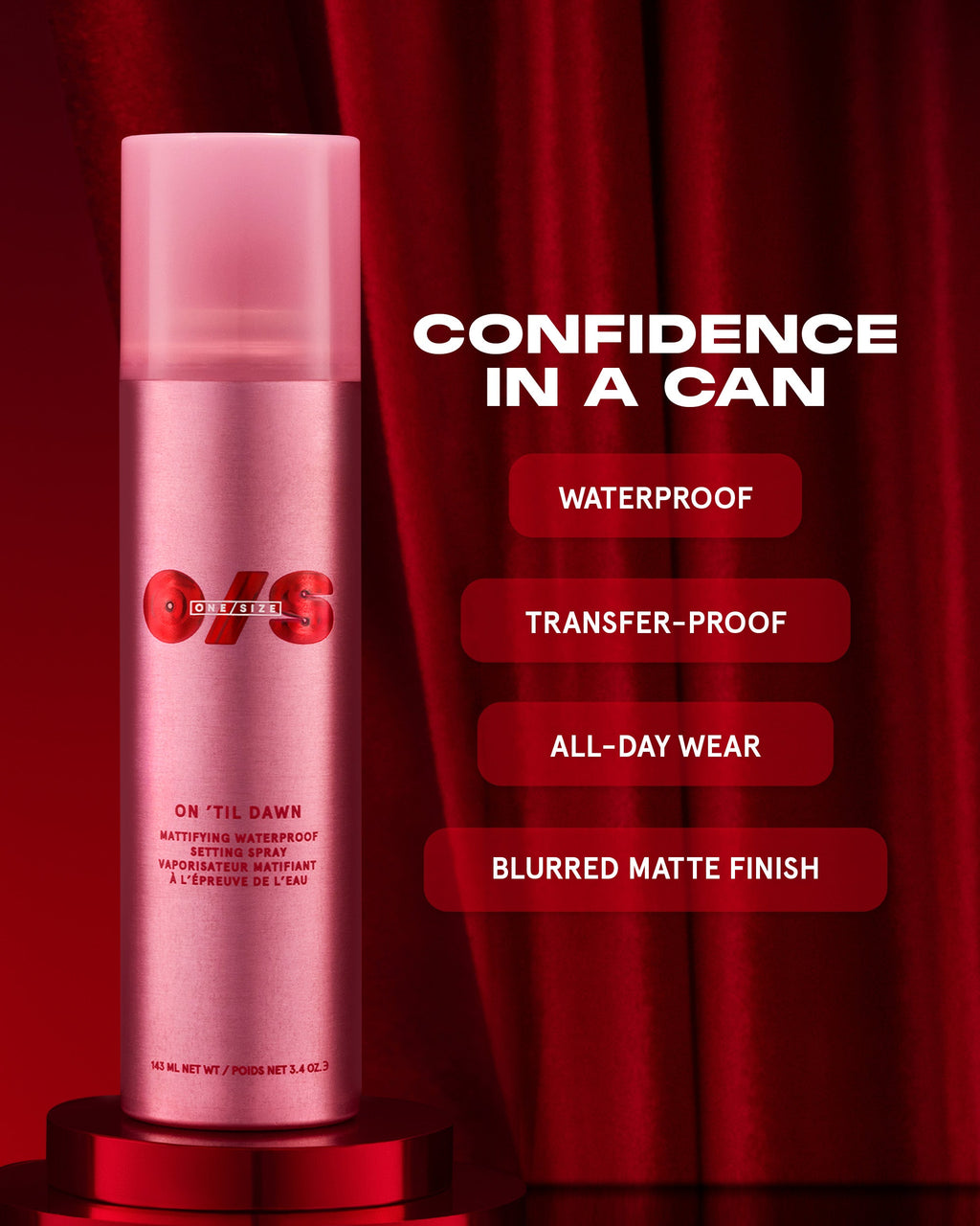 LockMist Mattifying Waterproof Setting Spray