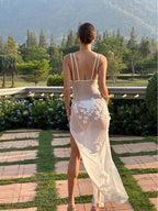 Aylee | Sleeveless Waisted Lace Dress