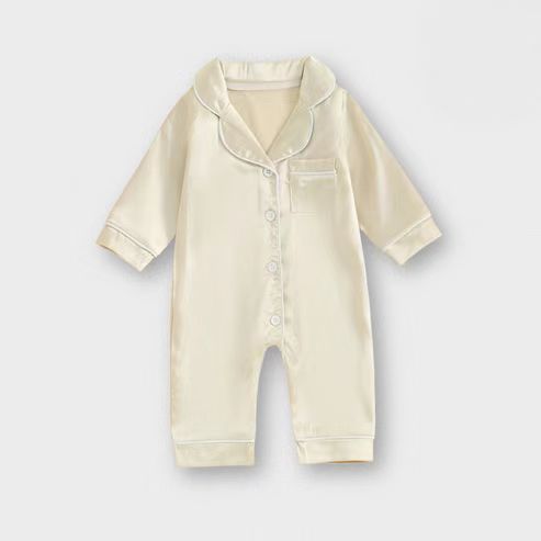 LullaLuxe™ - Baby Satin Pajamas