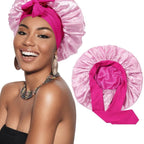 SilkLuxe™ - Satin Sleep Bonnet